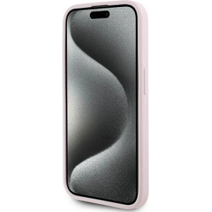 Hurtownia GSM - Etui Karl Lagerfeld KLHCP15LPQDSMGP Apple iPhone 15 Pro hardcase Diagonal Quilted Script różowy/pink - KLD2125 - {ean13} - Hurt