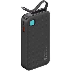 Hurtownia GSM - Powerbank USAMS 10000 mAh PD 20W Încărcare Rapidă Seria XY + cablu USB-C negru - USA1158 - {ean13} - Hurt