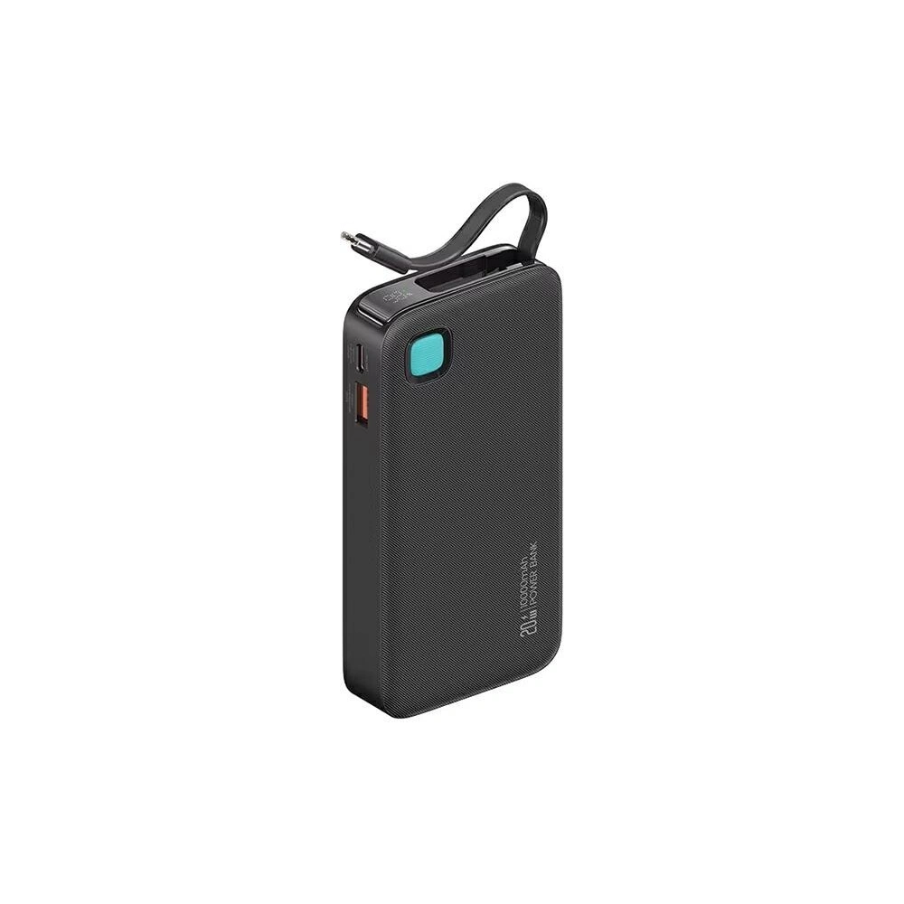 Hurtownia GSM - Powerbank USAMS 10000 mAh PD 20W Încărcare Rapidă Seria XY + cablu USB-C negru - USA1158 - {ean13} - Hurt
