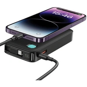 Hurtownia GSM - Powerbank USAMS 10000 mAh PD 20W Schnellladung XY-Serie + USB-C Kabel schwarz - USA1158 - {ean13} - Hurt
