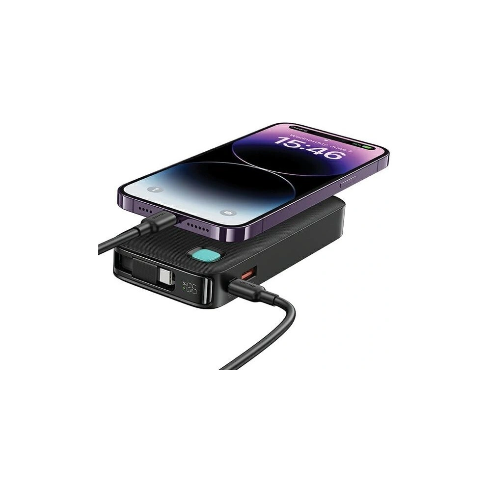 Hurtownia GSM - Powerbank USAMS 10000 mAh PD 20W Încărcare Rapidă Seria XY + cablu USB-C negru - USA1158 - {ean13} - Hurt