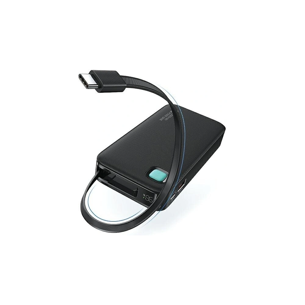 Hurtownia GSM - Powerbank USAMS 10000 mAh PD 20W Încărcare Rapidă Seria XY + cablu USB-C negru - USA1158 - {ean13} - Hurt