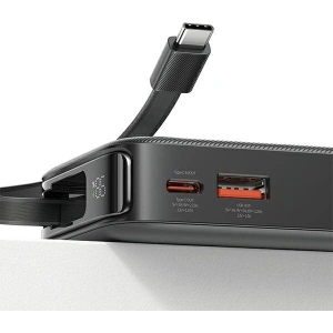 Hurtownia GSM - Powerbank USAMS 10000 mAh PD 20W Schnellladung XY-Serie + USB-C Kabel schwarz - USA1158 - {ean13} - Hurt