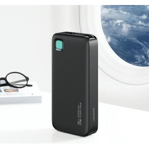 Hurtownia GSM - Powerbank USAMS 10000 mAh PD 20W Schnellladung XY-Serie + USB-C Kabel schwarz - USA1158 - {ean13} - Hurt