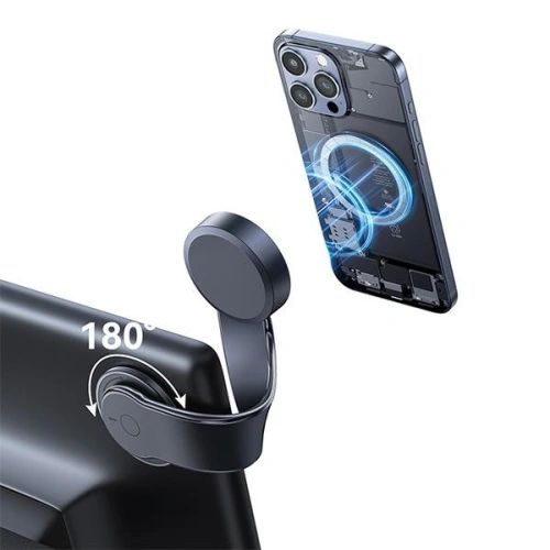 Magnetyczny uchwyt samochodowy do szyby / na kokpit USAMS US-ZJ079 czarny/black