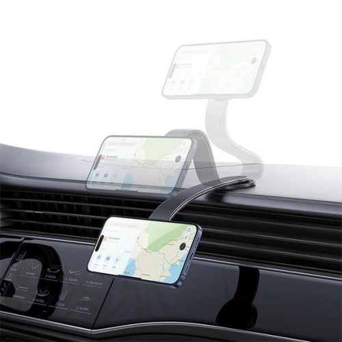 Magnetyczny uchwyt samochodowy do szyby / na kokpit USAMS US-ZJ079 czarny/black