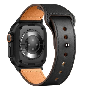 Hurtownia GSM - Pasek Tech-Protect Naturalfit Apple Watch 4/5/6/7/8/9/SE/Ultra 1/2 42/44/45/49mm Černý - THP2939 - {ean13} - Hurt