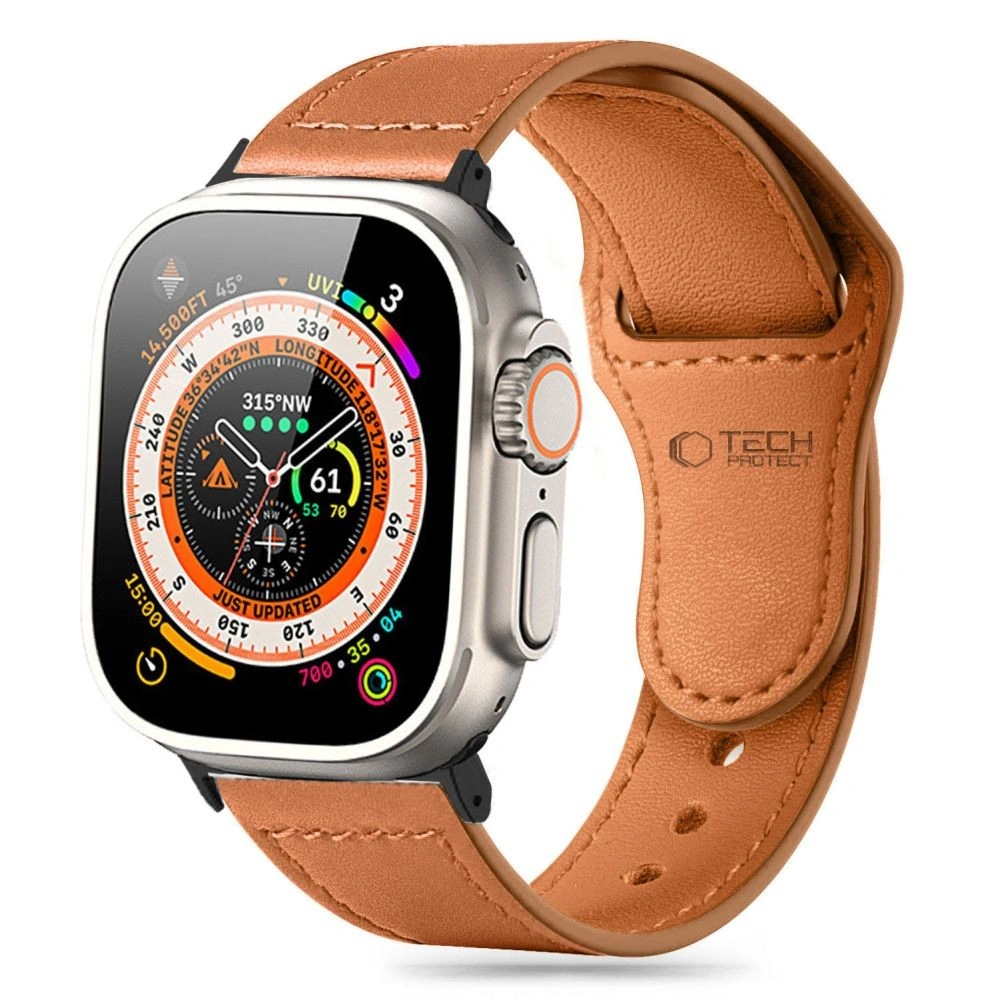 Wholesale Belt Tech-Protect Naturalfit Apple Watch 4/5/6/7/8/9/SE/Ultra 1/2 42/44/45/49mm Brown - THP2940 - {ean13} - Hurt