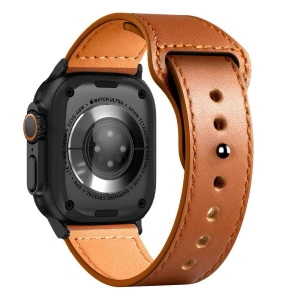 Hurtownia GSM - Pasek Tech-Protect Naturalfit Apple Watch 4/5/6/7/8/9/SE/Ultra 1/2 42/44/45/49mm Hnědý - THP2940 - {ean13} - Hurt