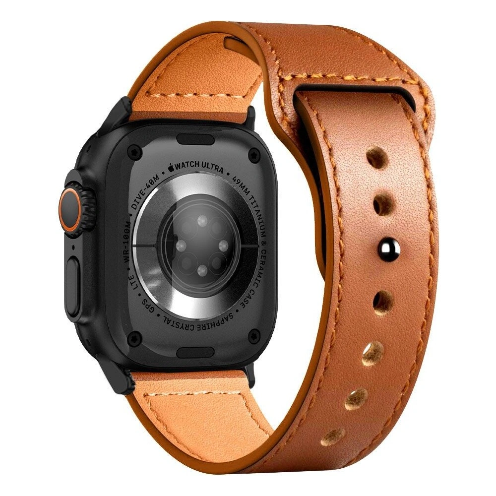 Hurtownia GSM - Pasek Tech-Protect Naturalfit Apple Watch 4/5/6/7/8/9/SE/10 38/40/41/42mm Brown - THP2941 - {ean13} - Hurt