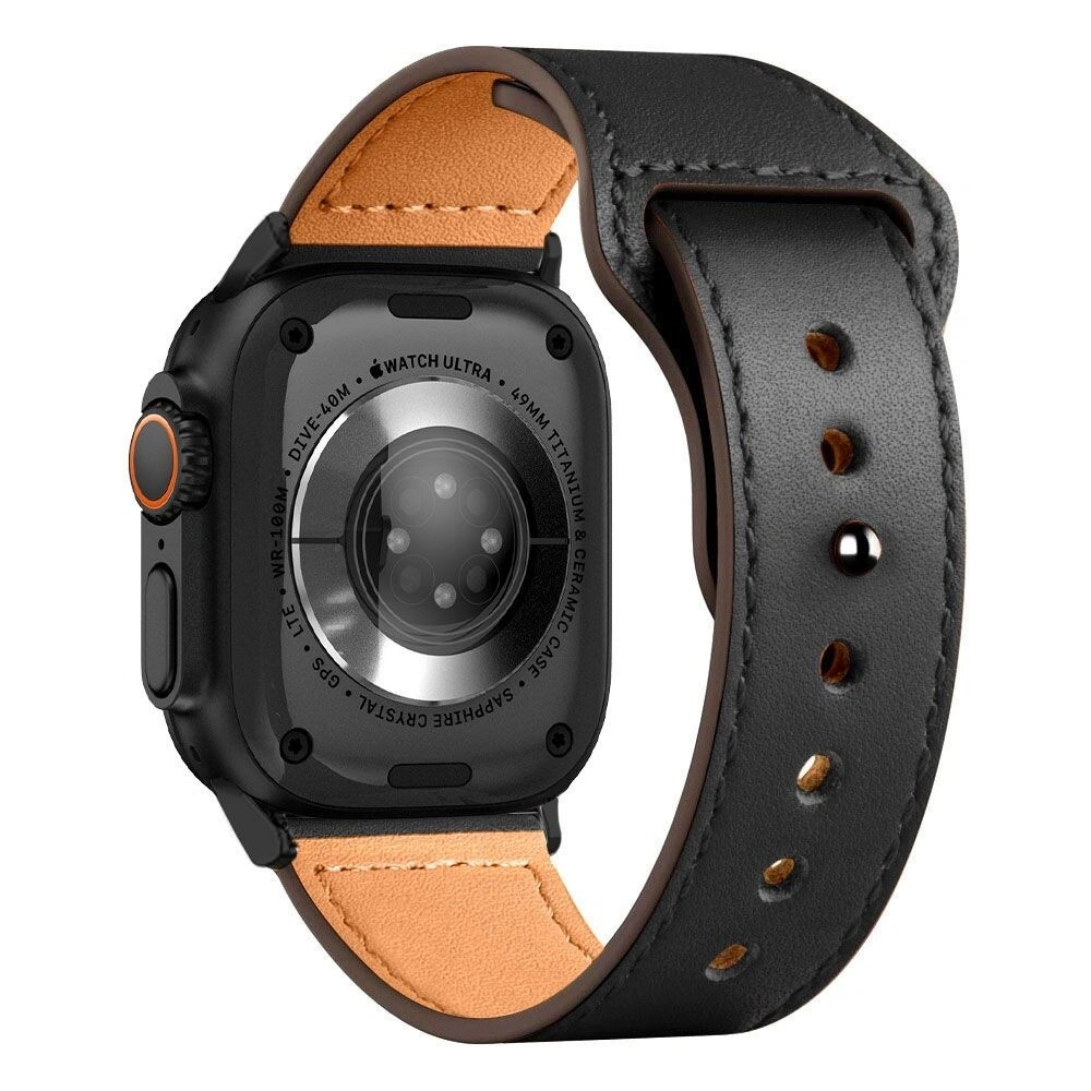 Hurtownia GSM - Pasek Tech-Protect Naturalfit Apple Watch 4/5/6/7/8/9/SE/10 38/40/41/42mm Black - THP2942 - {ean13} - Hurt
