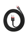 Hurtownia GSM - Kabel Lightning USB Baseus Cafule 2,4A 1m (czarno-czerwony) - BSU776BLKRED - {ean13} - Hurt