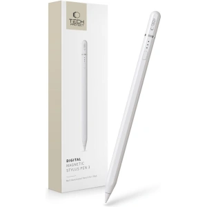Hurtownia GSM - Răzuitor Tech-Protect Digital Magnetic Stylus Pen 3 iPad Alb - THP2945 - {ean13} - Hurt