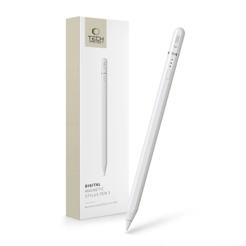 Rysik Tech-Protect Digital Magnetic Stylus Pen 3 iPad White