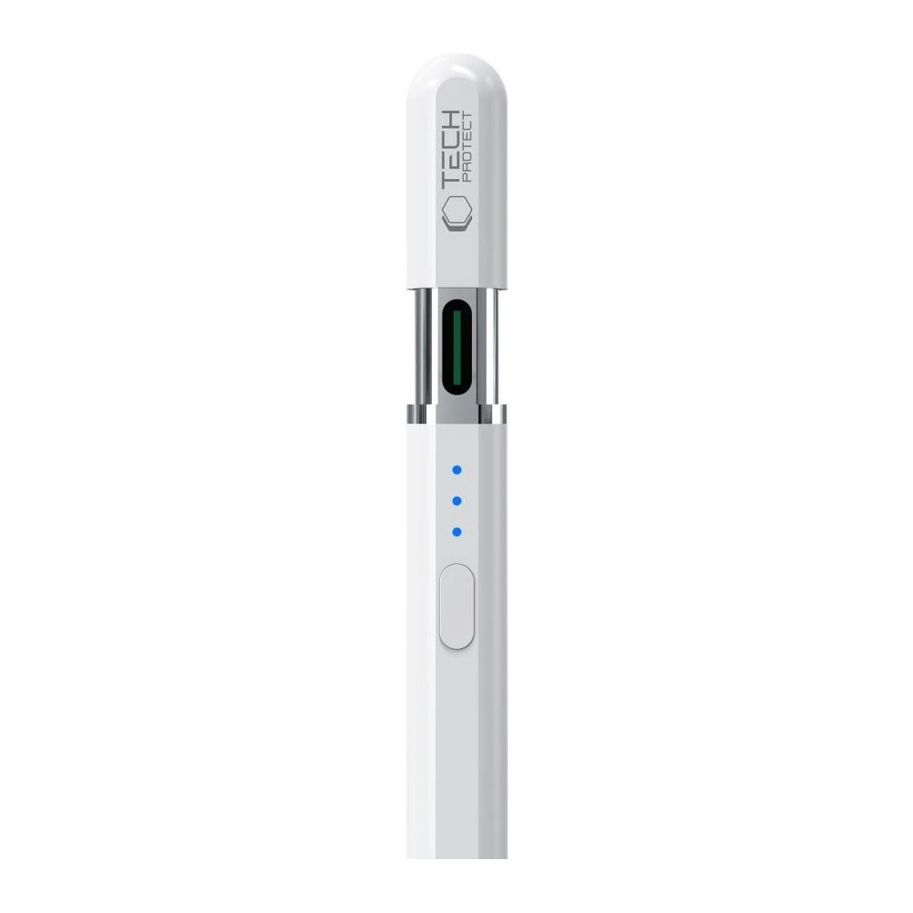 Hurtownia GSM - Răzuitor Tech-Protect Digital Magnetic Stylus Pen 3 iPad Alb - THP2945 - {ean13} - Hurt