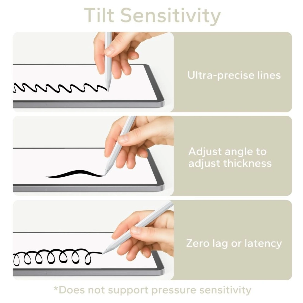 Hurtownia GSM - Răzuitor Tech-Protect Digital Magnetic Stylus Pen 3 iPad Alb - THP2945 - {ean13} - Hurt