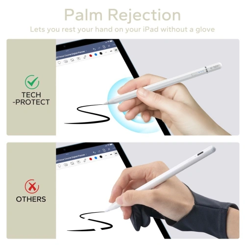 Rysik Tech-Protect Digital Magnetic Stylus Pen 3 iPad White