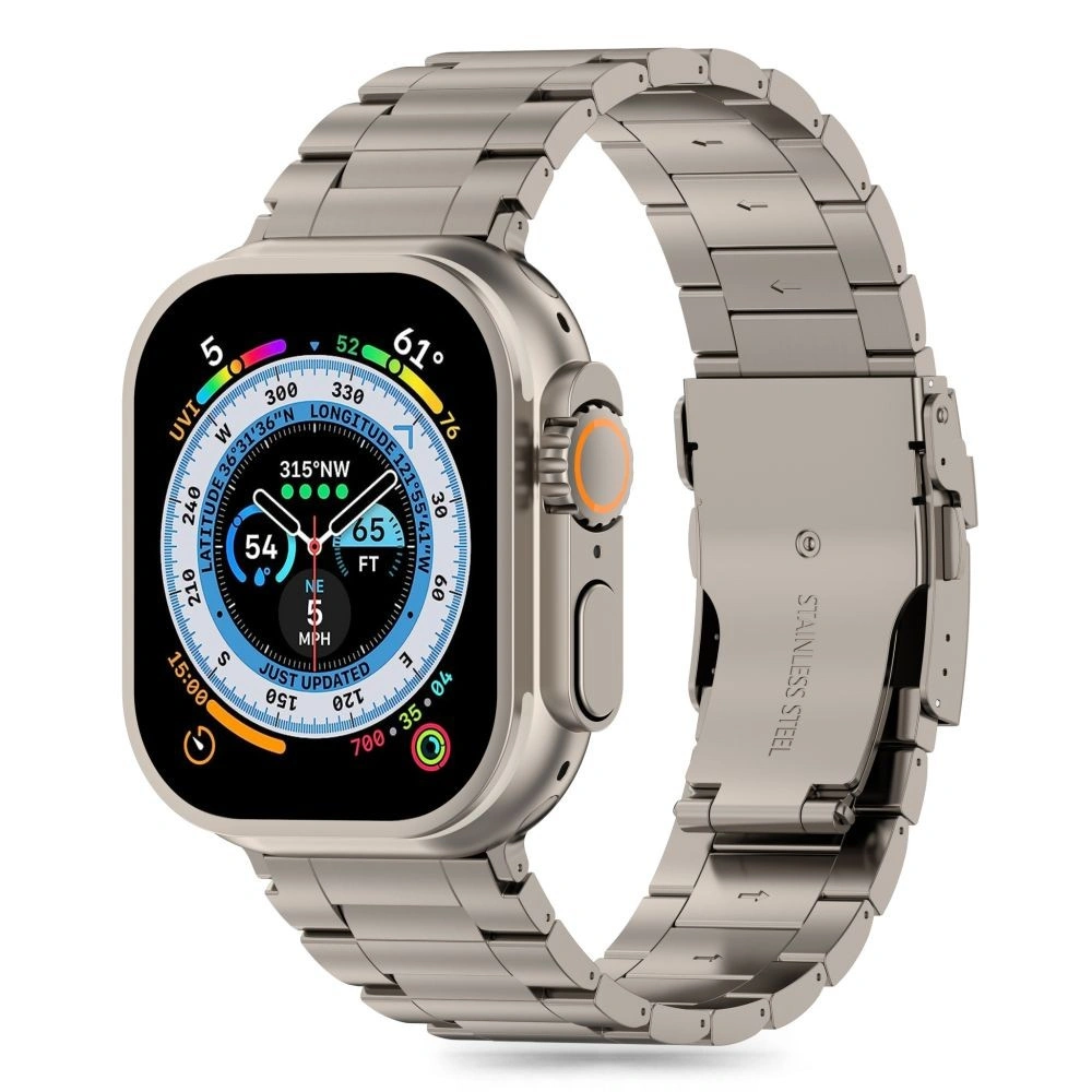 Hurtownia GSM - Pasek Tech-Protect Stainless Pro Apple Watch 4/5/6/7/8/9/SE/Ultra 1/2 42/44/45/49mm Titanium - THP2946 - {ean13} - Hurt
