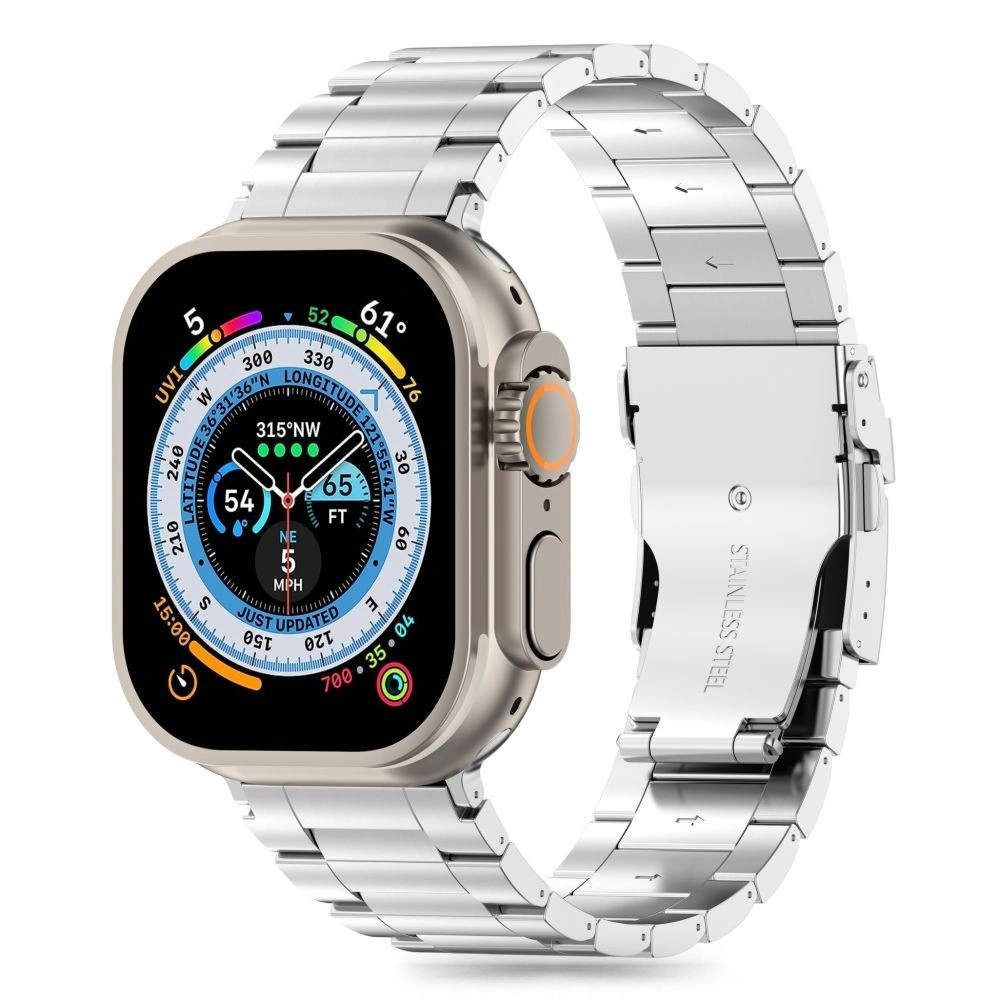 Hurtownia GSM - Pasek Tech-Protect Stainless Pro Apple Watch 4/5/6/7/8/9/SE/Ultra 1/2 42/44/45/49mm Ezüst - THP2947 - {ean13} - Hurt