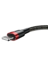 Hurtownia GSM - Kabel Lightning USB Baseus Cafule 2,4A 1m (czarno-czerwony) - BSU776BLKRED - {ean13} - Hurt