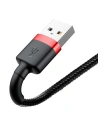 Hurtownia GSM - Kabel Lightning USB Baseus Cafule 2,4A 1m (czarno-czerwony) - BSU776BLKRED - {ean13} - Hurt
