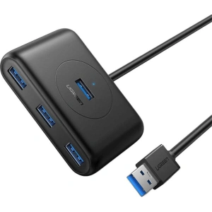 Hurtownia GSM - Adaptér UGREEN CR113 USB-A / 4xUSB-A 3.0 5Gbps 1m černý - UGR1860 - {ean13} - Hurt