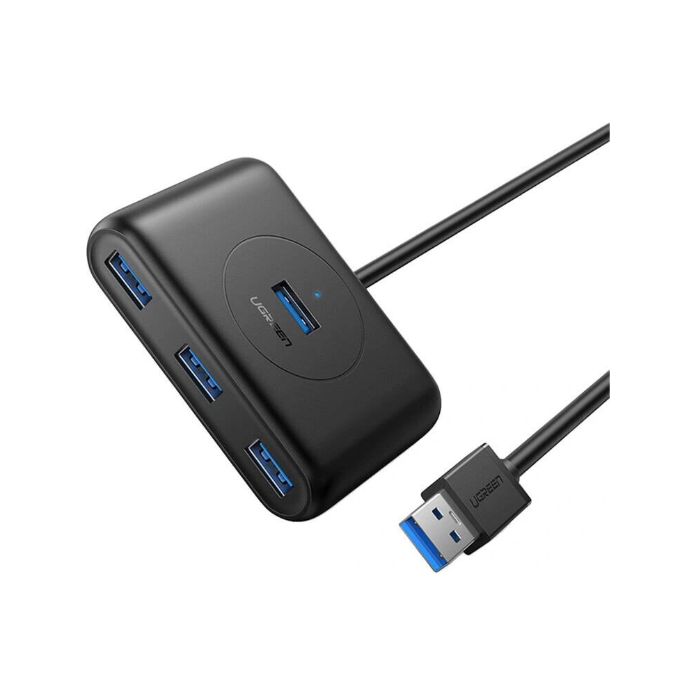Hurtownia GSM - UGREEN CR113 USB-A adapter / 4xUSB-A 3.0 5Gbps 1m fekete - UGR1860 - {ean13} - Hurt