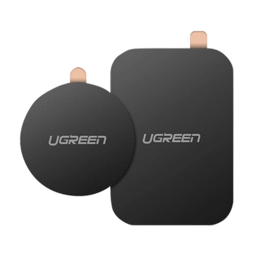 Blaszki do uchwytu magnetycznego UGREEN LP123 czarne [2 PACK]