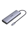 UGREEN Adapter USB-C / CM498 3xUSB-A 3.0, USB-C PD 100W, HDMI 4K30Hz, VGA, RJ45, SD/TF grau