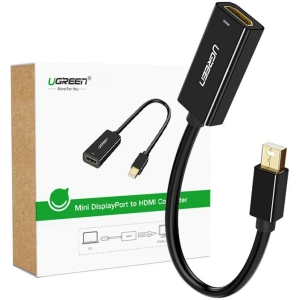 Adapter Mini DisplayPort / HDMI MD112, 1080p, 20cm schwarz