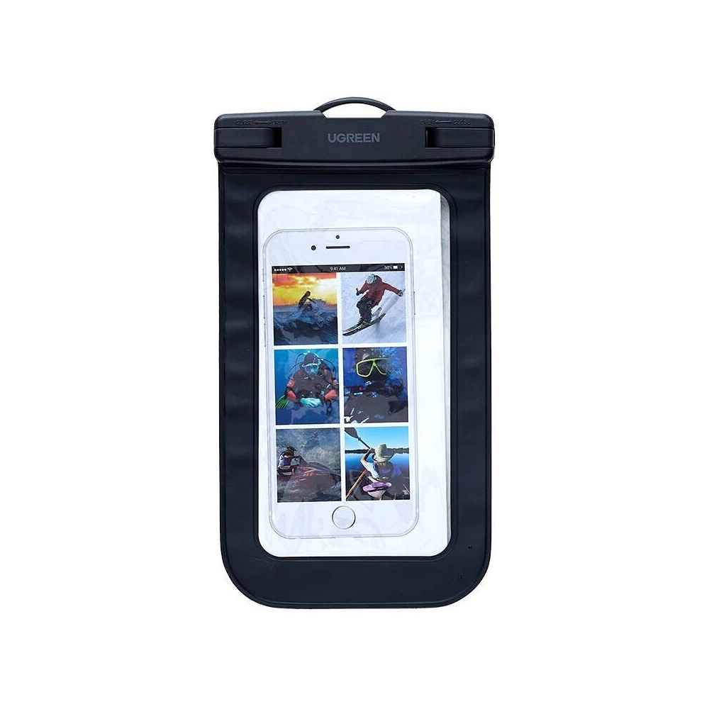 Wholesale UGREEN LP716 waterproof phone case, IPX8 black - UGR1866 - {ean13} - Hurt