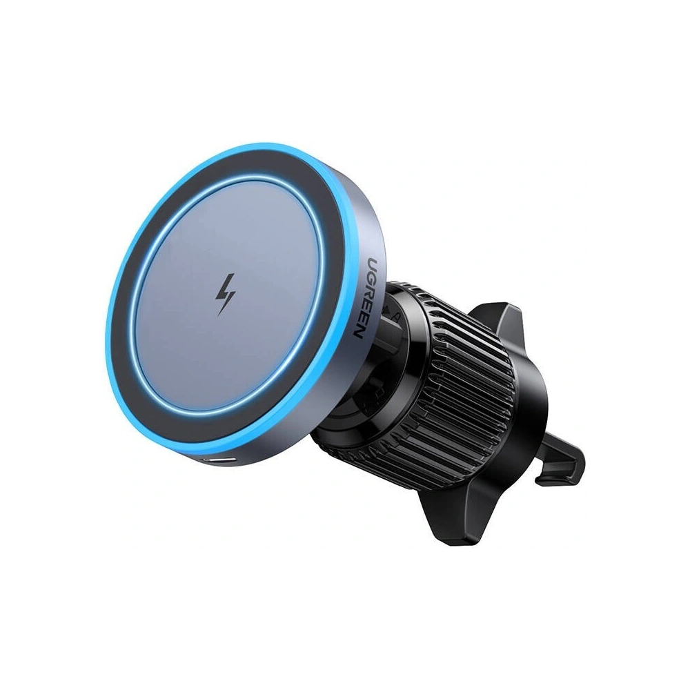 Hurtownia GSM - Suport magnetic auto cu încărcător inductiv pentru grilă UGREEN W525 15W negru - UGR1869 - {ean13} - Hurt