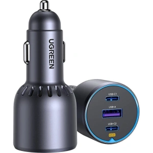 Hurtownia GSM - Automobilová nabíječka UGREEN EC703 USB-A, 2xUSB-C, 75W černá - UGR1870 - {ean13} - Hurt