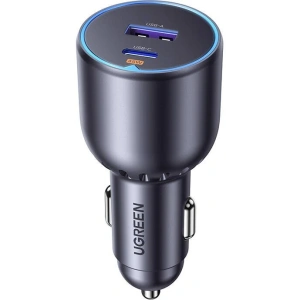 Hurtownia GSM - Auto nabíječka UGREEN EC701 USB-A, USB-C, 63W černá - UGR1871 - {ean13} - Hurt
