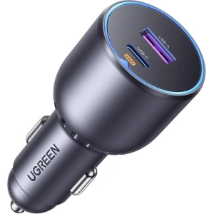 Hurtownia GSM - Auto nabíječka UGREEN EC701 USB-A, USB-C, 63W černá - UGR1871 - {ean13} - Hurt