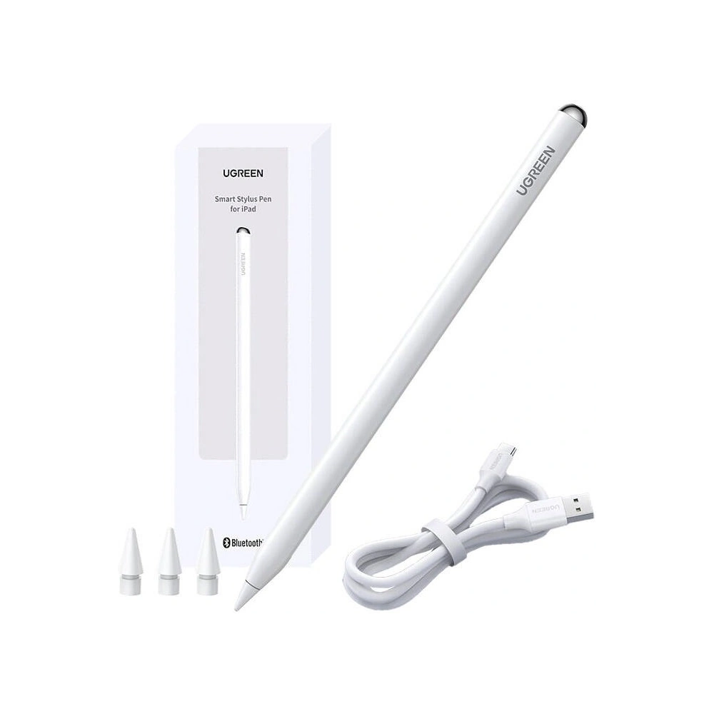 Hurtownia GSM - Active stylus for Apple iPad UGREEN LP707 USB-C, Bluetooth 5.0 alb - UGR1874 - {ean13} - Hurt