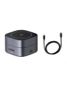 Hurtownia GSM - Qi indukciós töltő 2w1 UGREEN W256 MagSafe iPhone-hoz, AirPods-hoz, 20W fekete + USB-C / USB-C 1m kábel - UGR1876 - {ean13} - Hurt
