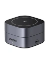 Hurtownia GSM - Qi indukciós töltő 2w1 UGREEN W256 MagSafe iPhone-hoz, AirPods-hoz, 20W fekete + USB-C / USB-C 1m kábel - UGR1876 - {ean13} - Hurt