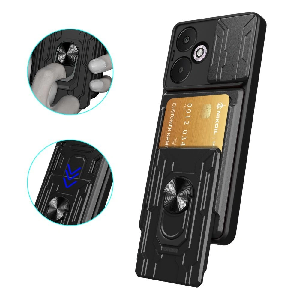 Hurtownia GSM - Etui Tech-Protect CamShield Pro Xiaomi Redmi 13C 5G Černá - THP2954 - {ean13} - Hurt