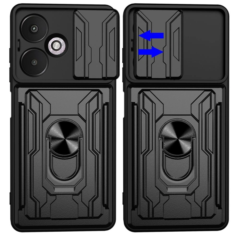 Hurtownia GSM - Etui Tech-Protect CamShield Pro Xiaomi Redmi 13C 5G Fekete - THP2954 - {ean13} - Hurt