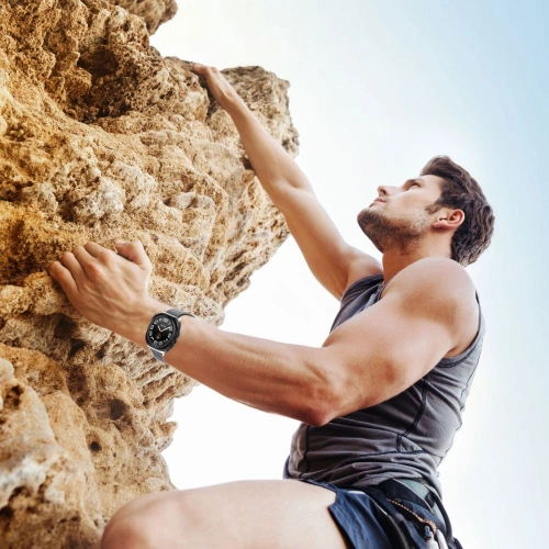 Pasek Tech-Protect Nylon Samsung Galaxy Watch Ultra 47mm black/orange