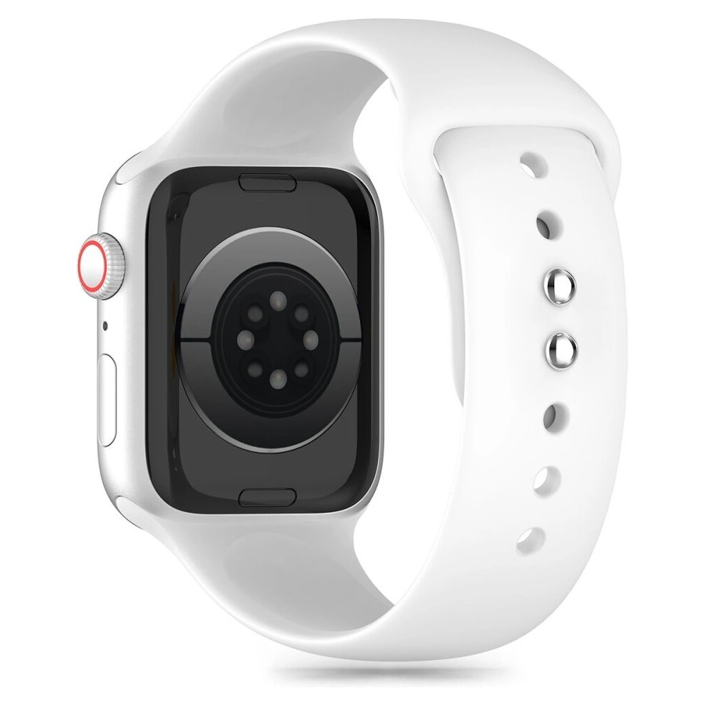 Wholesale Band Tech-Protect Silicone Apple Watch 4/5/6/7/8/9/SE/10 38/40/41/42mm White - THP2957 - {ean13} - Hurt