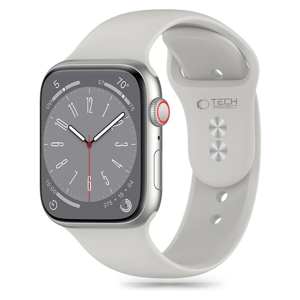 Hurtownia GSM - Pasek Tech-Protect szilikon Apple Watch 4/5/6/7/8/9/SE/10 38/40/41/42mm Stone - THP2959 - {ean13} - Hurt