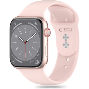 Hurtownia GSM - Pasek Tech-Protect Silicone Apple Watch 4/5/6/7/8/9/SE/10 38/40/41/42mm Světle růžový - THP2961 - {ean13} - Hurt