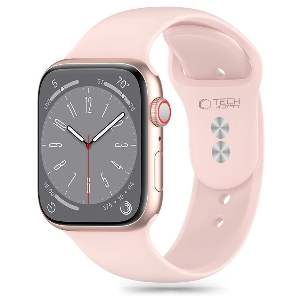 Hurtownia GSM - Pasek Tech-Protect Silicone Apple Watch 4/5/6/7/8/9/SE/10 38/40/41/42mm Light Pink - THP2961 - {ean13} - Hurt