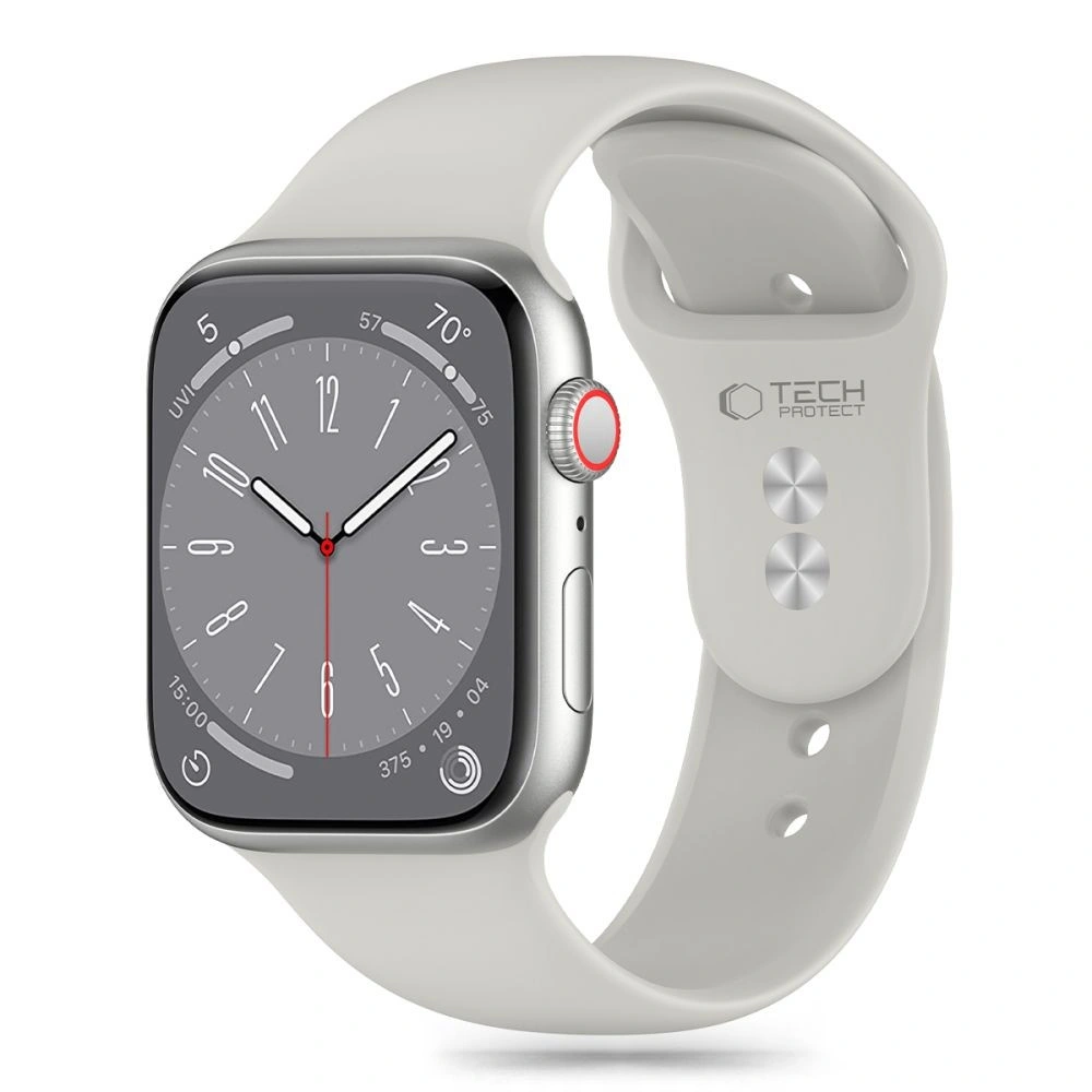 Hurtownia GSM - Tech-Protect Silikon Apple Watch 4/5/6/7/8/9/SE/Ultra 1/2 42/44/45/49mm Stein - THP2963 - {ean13} - Hurt