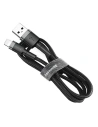 Hurtownia GSM - Kabel Lightning USB Baseus Cafule 2,4A 1m (szaro-czarny) - BSU778GRYBLK - {ean13} - Hurt