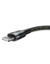 Hurtownia GSM - Kabel Lightning USB Baseus Cafule 2,4A 1m (szaro-czarny) - BSU778GRYBLK - {ean13} - Hurt