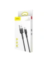 Hurtownia GSM - Kabel Lightning USB Baseus Cafule 2,4A 1m (szaro-czarny) - BSU778GRYBLK - {ean13} - Hurt