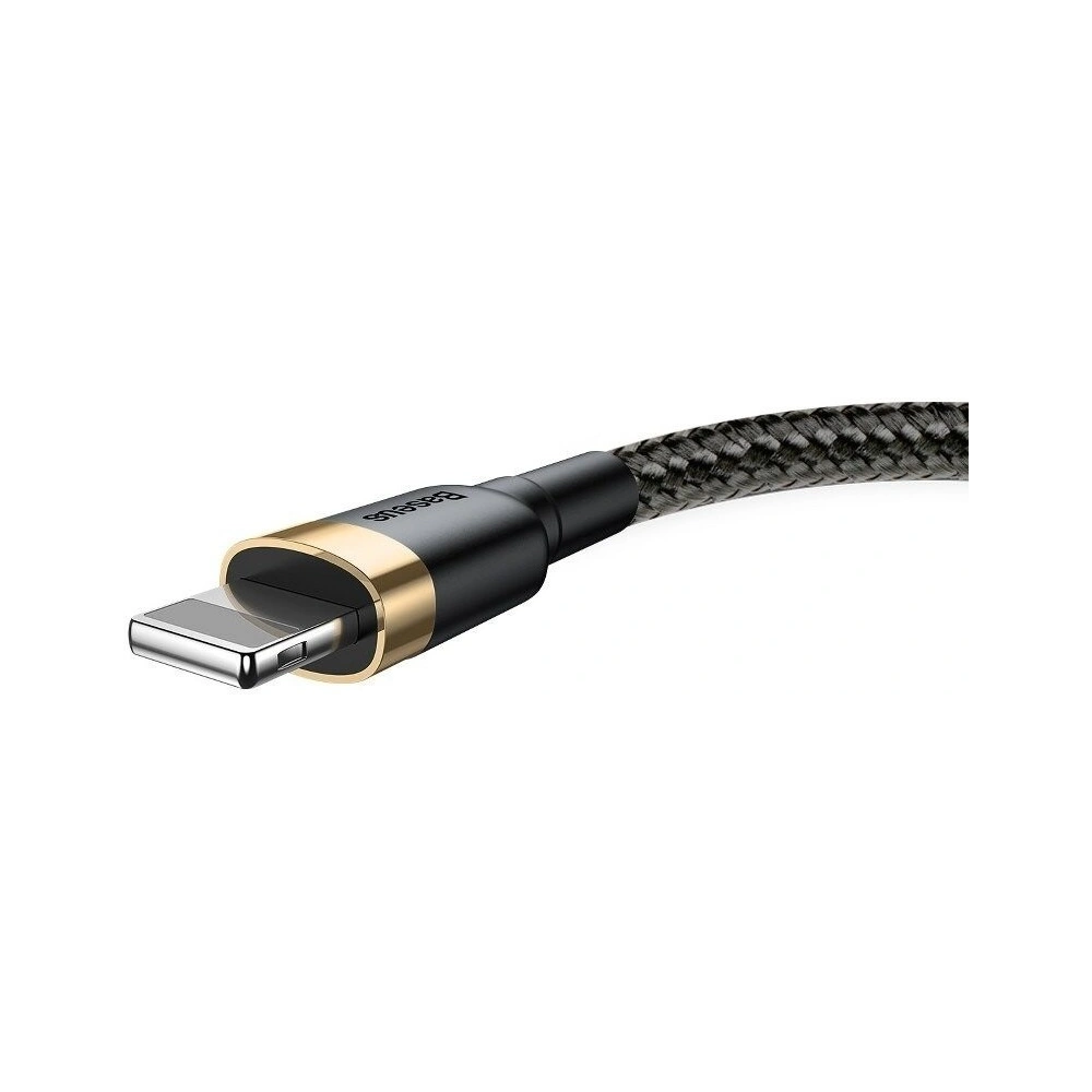Hurtownia GSM - Kabel USB Lightning Baseus Cafule 2.4A 0,5m (złoto-czarny) - BSU779GLDBLK - {ean13} - Hurt